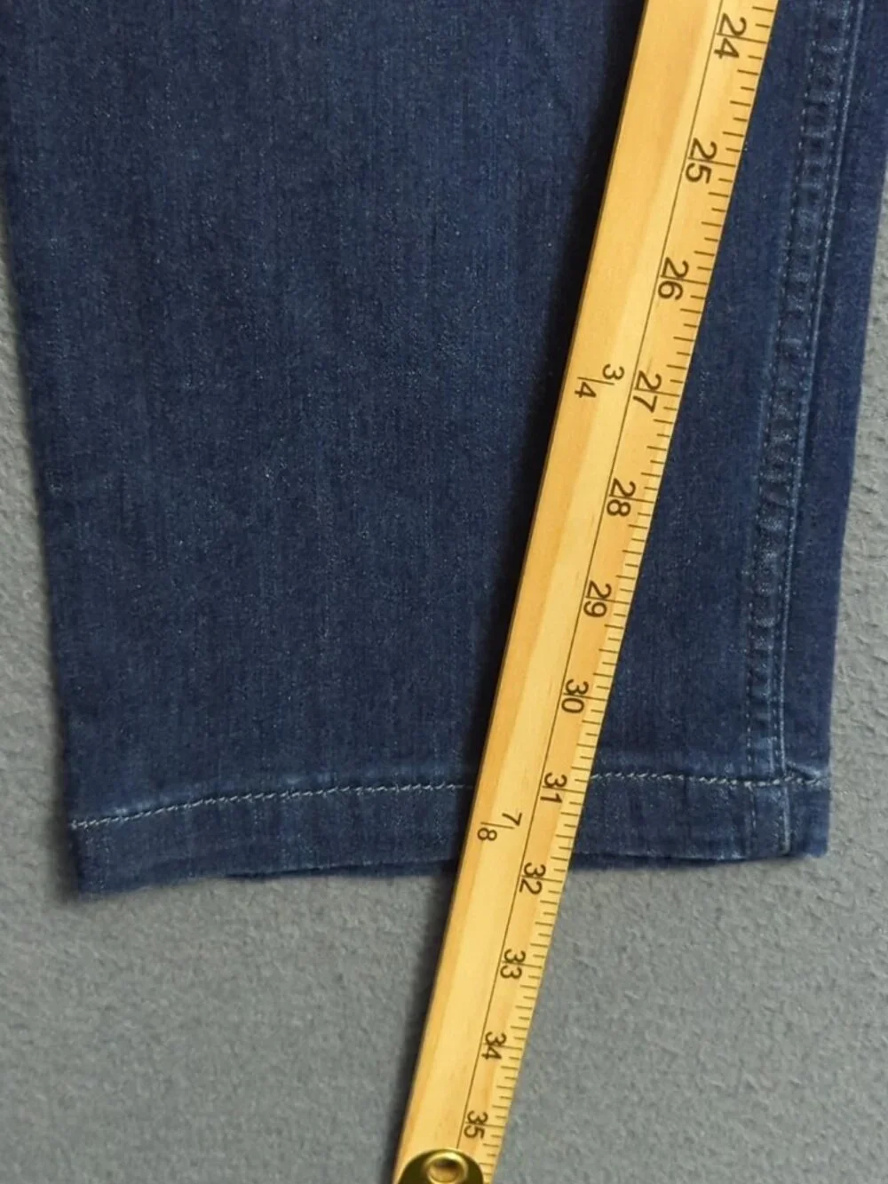 Mugsy Jeans Men's 38x32 Fits 36x32 Blue Fultons Classic Stretch Denim